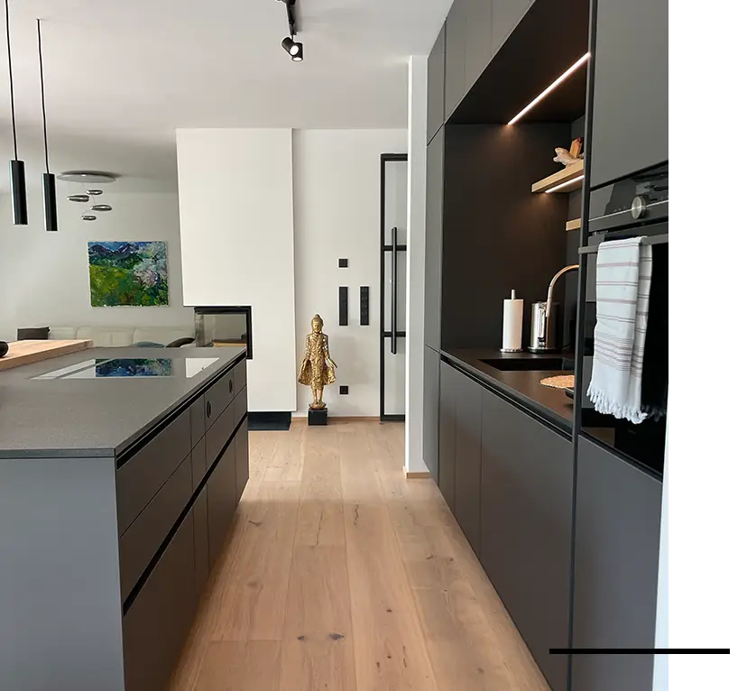 Küchen Übersee: Maßgefertigte Küchen von KüchenKonzept Buchner